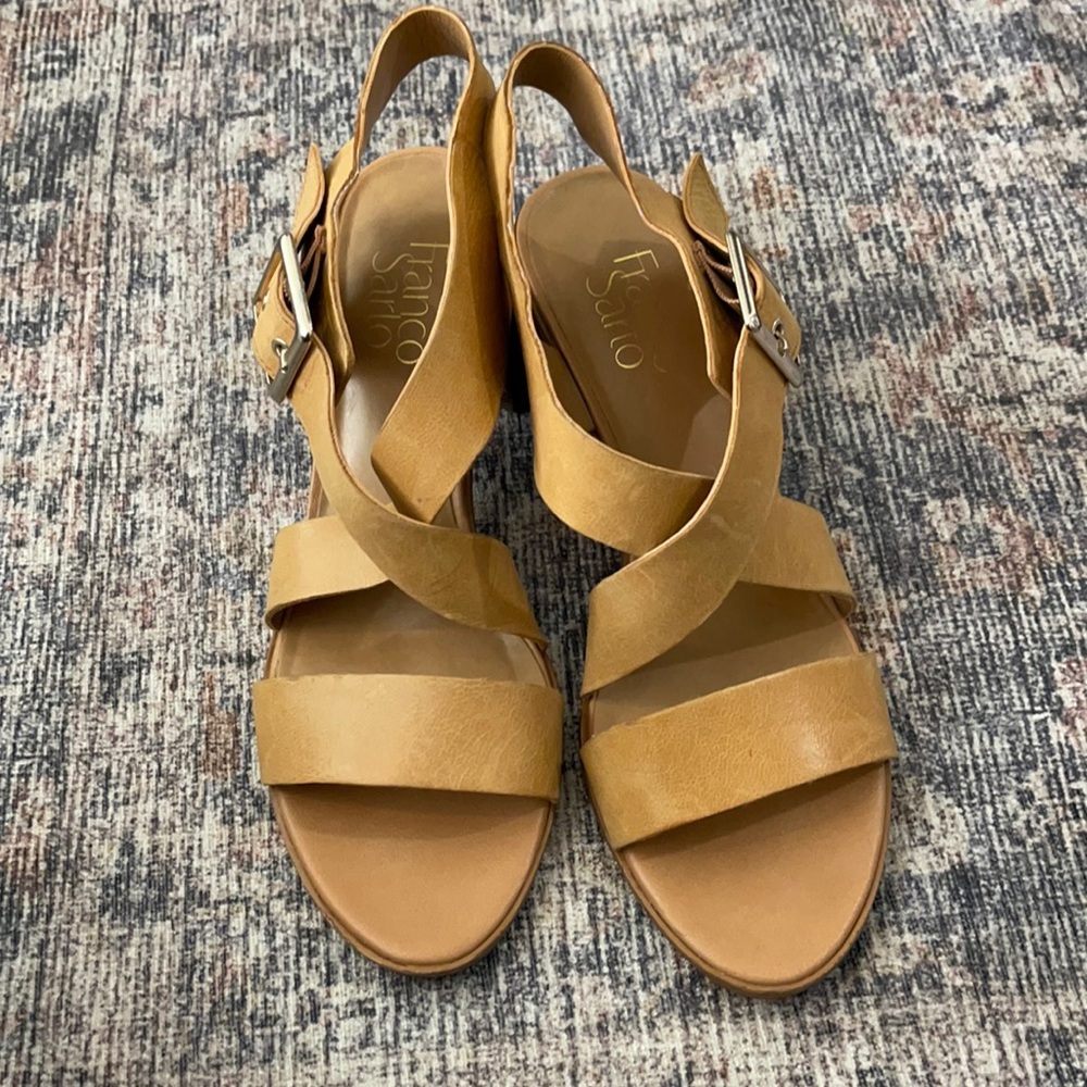 Franco Sarto leather sandals